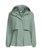 Lands' End Plus Squall Packable Rain Jacket