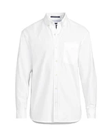 Lands' End Men's Relaxed Sail Rigger Oxford Shirt