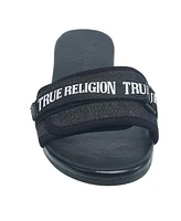 True Religion Ladies Missy Logo Adjustable Sandal