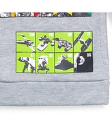 Starwars Boys Star Wars The Mandalorian Darth Vader X-Wing Millennium Falcon Fleece Pullover Hoodie to