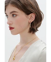 Stella Molten Color Cubic Zirconia Hoop Earrings