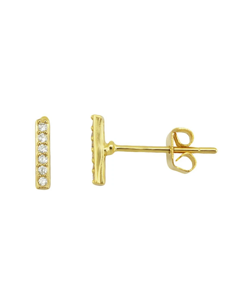 Pax Stud Earrings / Gold
