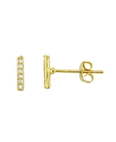 Pax Stud Earrings / Gold