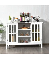 Wooden Tv Stand Console Cabinet for 50 Inch Tv