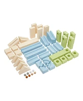 Kaplan Early Learning Ramp and Roll Discovery Blocks - 48 Pieces