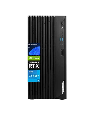 Msi Pro Business Tower Desktop Intel Core i5 13400F 16GB Ram Nvidia GeForce Rtx 4060 2TB Ssd Storage Windows 11 Pro - Black