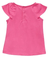 Guess Baby Girls 2-Piece Short Sleeve T-Shirt and Printed Legging Set