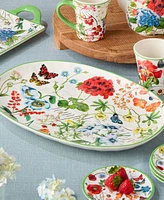 Certified International Greenhouse Oval Platter