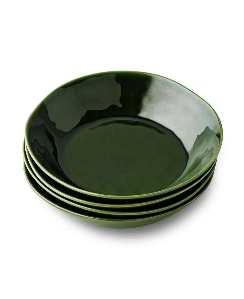 Certified International Verde Soup Bowls, Set of 4, Service for 4