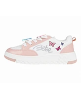 Bebe Little Girls Court with Decorative Screen Print Sneakers