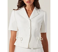 Astr the Label Women's Sophie Short-Sleeve Blazer