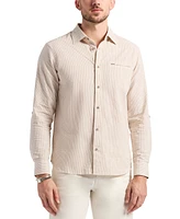 Men's Simbo Modern-Fit Stripe Button-Down Shirt