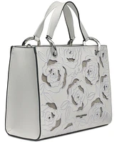 Karl Lagerfeld Paris Monet Medium Leather Crossbody Satchel