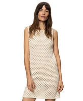 Sanctuary Women's Cotton Summer Shell Open-Stitch Dress