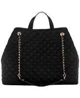 Guess Giully Large Two-in-One Quilted Tote Bag