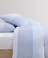 Tommy Hilfiger Modern Stripe Cotton -Pc. Duvet Cover Set