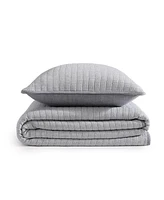 Tommy Hilfiger Ithaca Stripe Cotton Reversible -Pc. Quilt Set