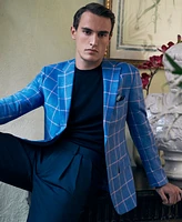 Tallia Men's Slim-Fit Printed Notch-Lapel Sport Coat