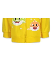Baby Shark Toddler Boys Pinkfong Shark Zip Up Cosplay Hoodie