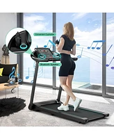 2.25HP Electric Running Machine Treadmill with Speaker and App Control