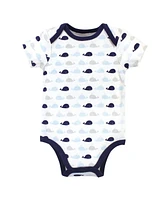 Hudson Baby Baby Boys Hudson Cotton Bodysuits 5pk