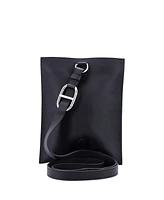 Pre-Owned Hermes Pochenplus Sling Wallet Leather