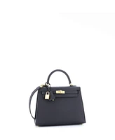 Pre-Owned HERMES Kelly Handbag Epsom with Gold Hardware