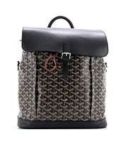 Pre-Owned Goyard Mm Alpin Backpack Coated Canvas