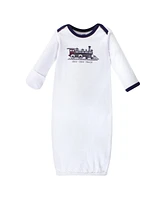 Hudson Baby Baby Boys Hudson Cotton Gowns, Train, Preemie/Newborn