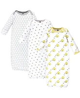 Hudson Baby Baby Boys Hudson Cotton Gowns, Bees, Preemie/Newborn