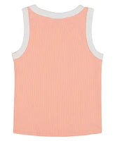 Calvin Klein Big Girls Contrast Rib Tank Top