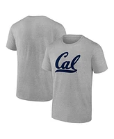 Fanatics Men's Gray Cal Bears Primary Logo T-Shirt