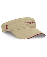Nike Men's and Women's Gold Florida State Seminoles 2025 Dugout Softball Ace Performance Adjustable Visor Hat