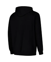 Colosseum Men's Black Temple Owls Arch Logo 3.0 Full-Zip Hoodie