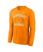Nike Men's Tennessee Orange Volunteers Essential Baseball Arch Long Sleeve T-Shirt
