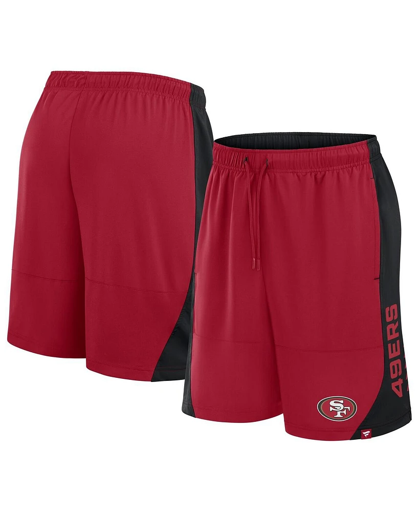 Fanatics Men's Scarlet San Francisco 49ers No Defense Shorts