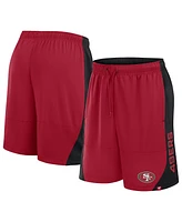Fanatics Men's Scarlet San Francisco 49ers No Defense Shorts