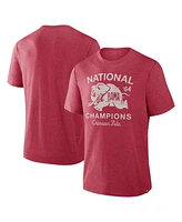 Fanatics Men's Crimson Alabama Tide Dynamic Showdown Tri-Blend T-Shirt