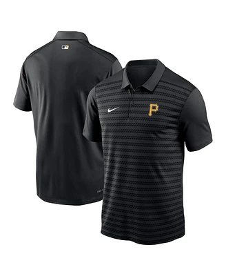 Nike Men's Black Pittsburgh Pirates Authentic Collection Victory Performance Polo Shirt