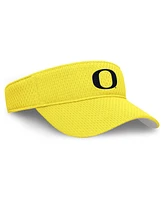 Nike Men's and Women's Yellow Oregon Ducks 2025 Dugout Softball Ace Performance Adjustable Visor Hat