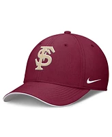 Nike Men's Garnet Florida State Seminoles 2025 Dugout Coaches Rise Swoosh Performance Flex Hat