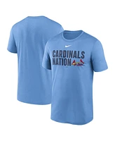 Nike Men's Light Blue St. Louis Cardinals Local Legend Performance T-Shirt