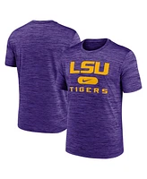 Nike Men's Purple Lsu Tigers Velocity Mascot Performance T-Shirt