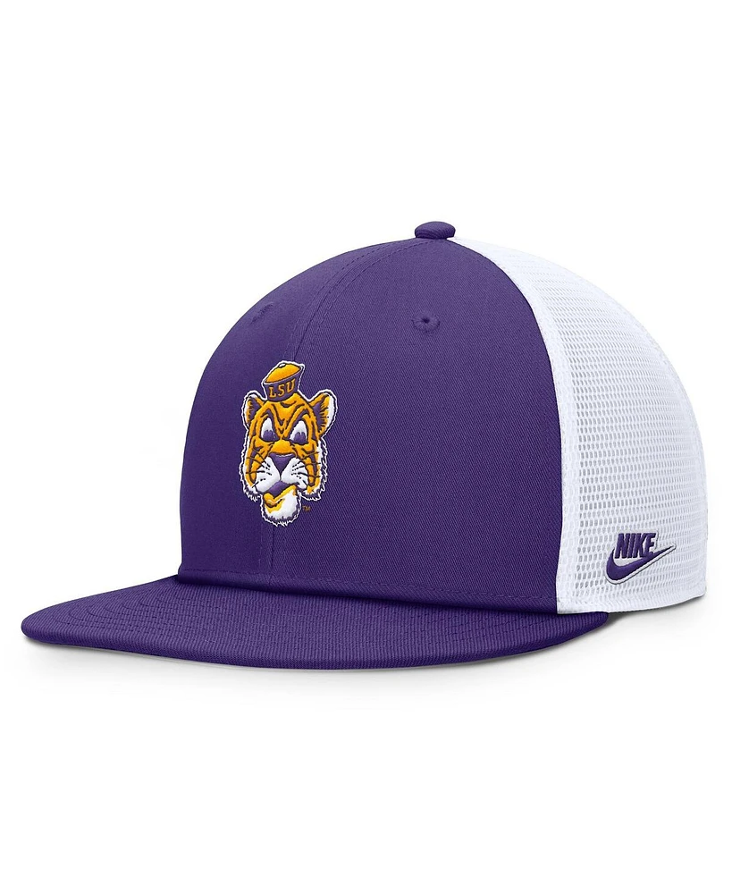 Nike Men's Purple Lsu Tigers Performance Pro Adjustable Hat