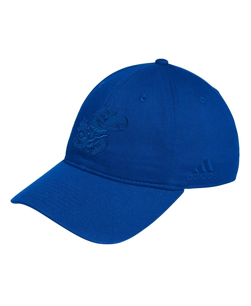 Adidas Men's Royal Kansas Jayhawks Fashion Adicolor Slouch Adjustable Hat