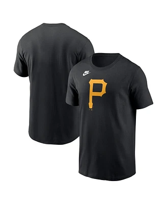 Nike Men's Black Pittsburgh Pirates Cooperstown Collection Team Logo T-Shirt