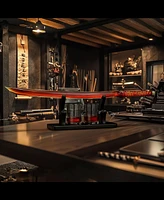 The Wine Savant Samurai Sword Large Whiskey and Wine Decanter Set