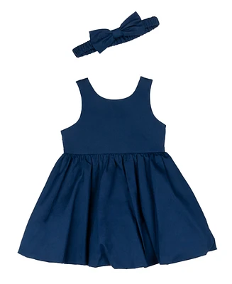 Rare Editions Baby Girls Cotton Bubble Skirt Dress
