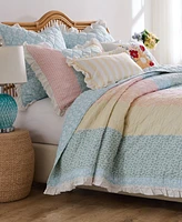 Greenland Home Fashions Ruffled Shabby Chic -Pc. Quilt Set