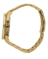 Maserati Men's Chronograph Gold Metal Band Watch, 44mm